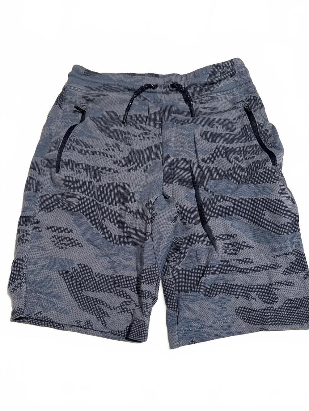 GapFit Blue Camo Jogger Tech Shorts - Boys XL Husky